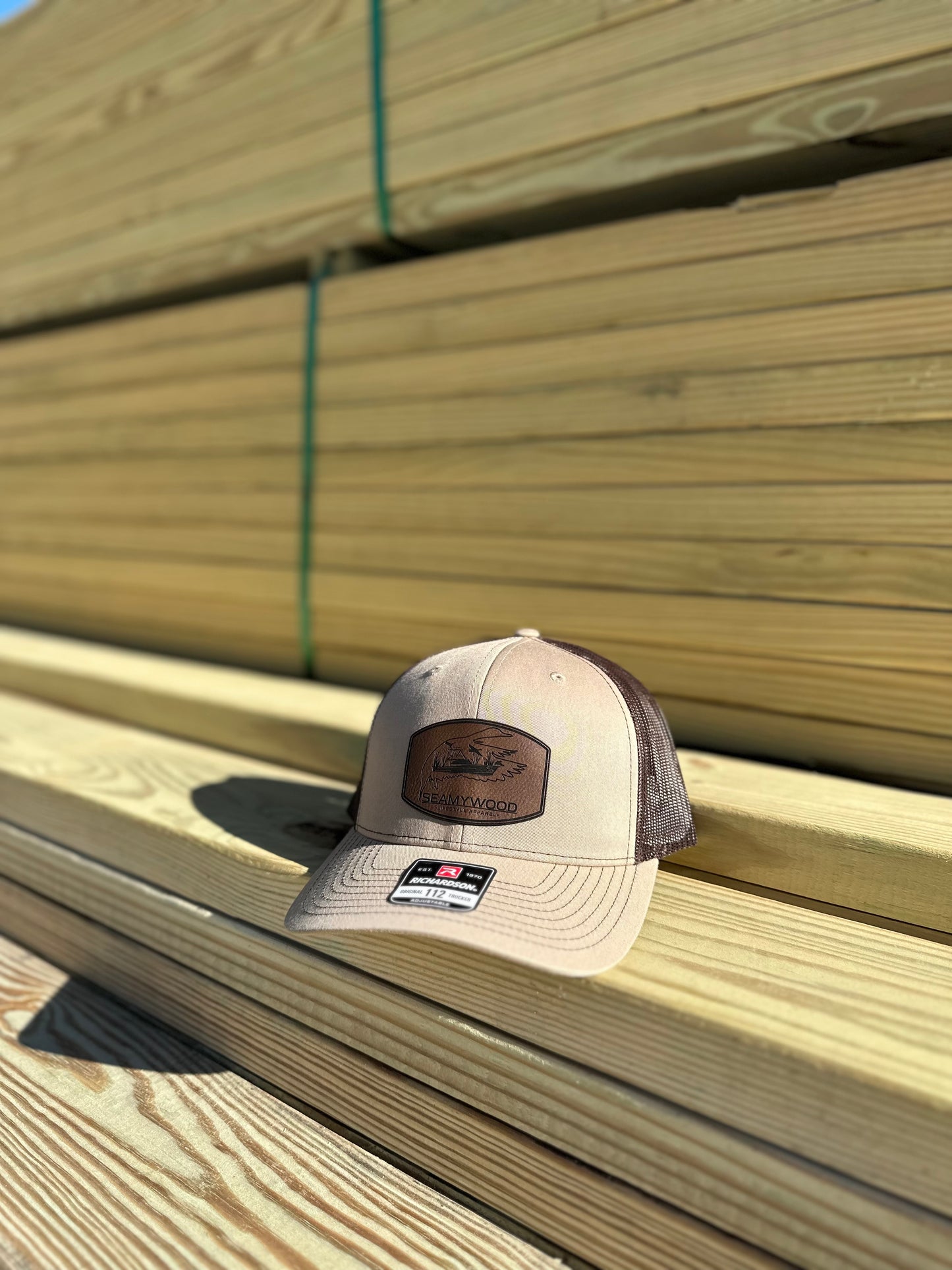 Seamywood Khaki/Coffee