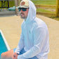 Seamywood Hooded Performance Shirt White